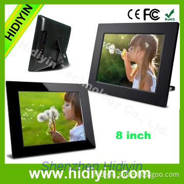 2014 hotsales new  8 inch super slim body digital photo frame